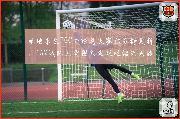 绝地求生PGC全球总决赛积分榜更新，4AM战队因毒圈判定延迟错失关键排名分